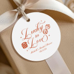 Gelukkig Verliefd Speelkaart Casino Bruidsbezoek Bedankjes Labels<br><div class="desc">Dit zijn Gelukkig Verliefd Speelkaart Casino Elegante Bruidsbezoek Feest Favor Tags!</div>