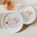 Gelukkig Verliefd Speelkaart Casino Bruidsfeest Papieren Bordje<br><div class="desc">Dit zijn Lucky In Love Speelkaart Casino Elegante Bruidsfeest Papieren Borden!</div>