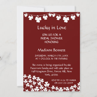 Gelukkig Verliefd St. Patrick's Day BABYShower KAA Feestdagenkaart