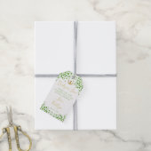 Gelukkig Verliefd St. Patrick's Day Bruidsfeest Cadeaulabel (Met Touw)