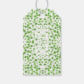 Gelukkig Verliefd St. Patrick's Day Bruidsfeest Cadeaulabel (Achterkant)