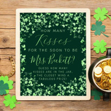 Gelukkig Verliefd St. Patrick's Day Bruidsfeest Sp