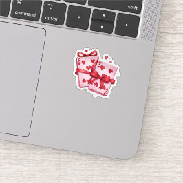Gelukkig Verliefd: Vintage 6 & 7 Harten Sticker