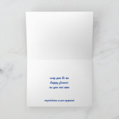 Gelukkig Verloving Kaart (Binnen)