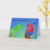 Gelukkig Verloving Kaart (Gele Bloem)