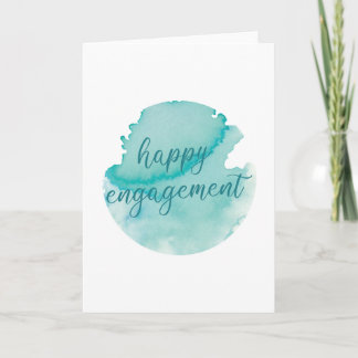 Gelukkig Verloving Kaart