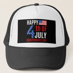 Gelukkig vierde juli Onafhankelijkheidsdag Trucker Pet