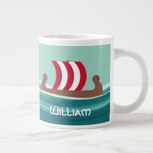 Gelukkig Vikingschip Grote Koffiekop