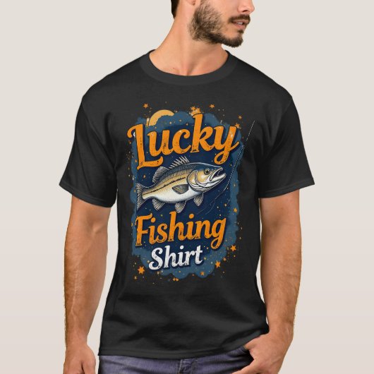 Gelukkig Vis T-shirt (Voorkant)