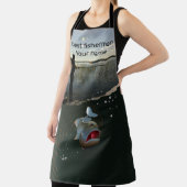 Gelukkig vissen schort (Insitu)