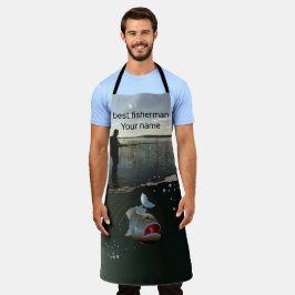 Gelukkig vissen schort