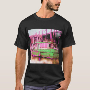Gelukkig Visshirt Niet Wassen Shirt, School, Thee T-shirt