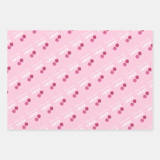 Gelukkig voelen, Gelukkig Meisje, Gelukkigste Meis Inpakpapier Vel (Voorkant 2)