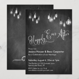 Gelukkig voor altijd, Edison Lights, Schoolbord Kaart