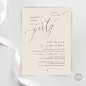 Gelukkig voor altijd Huwelijksfeest Eetkamer Danse Kaart