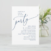 Gelukkig voor altijd, marinehuwelijk Vluchten Brui Kaart (Staand voorkant)