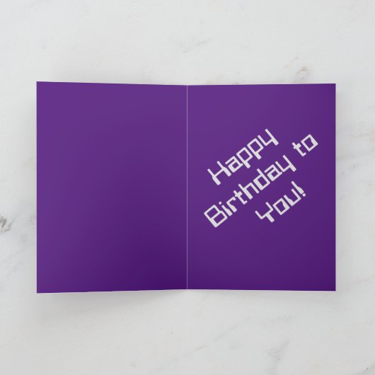 Gelukkig voor je. kaart (Binnen)