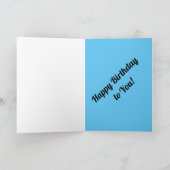 Gelukkig voor je. kaart (Binnen)