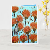 Gelukkig voor je. kaart (Gele Bloem)