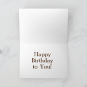 Gelukkig voor je. kaart (Binnen)