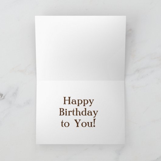 Gelukkig voor je. kaart (Binnen)