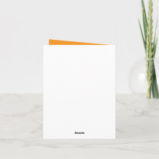 Gelukkig voor je. kaart (Achterkant)