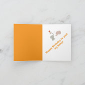 Gelukkig voor je. kaart (Binnen)