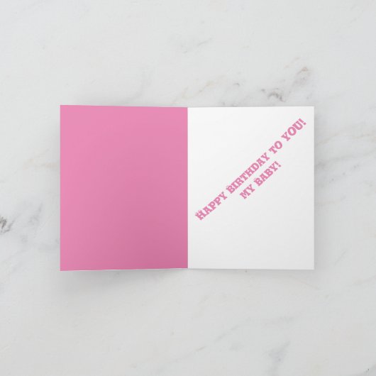 Gelukkig voor je. kaart (Binnen)