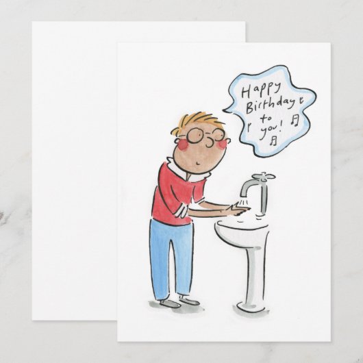 Gelukkig voor je. kaart (Voorkant / Achterkant)