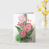 Gelukkig voor je. kaart (Gele Bloem)