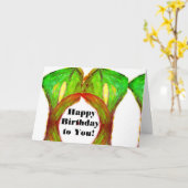 Gelukkig voor je. kaart (Gele Bloem)