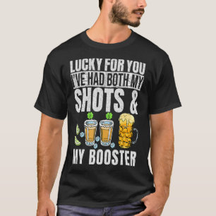 Gelukkig voor jou had ik allebei mijn schotel-jasj t-shirt