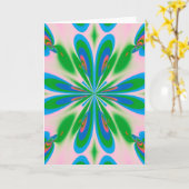 Gelukkig Voorjaar Kaart (Gele Bloem)