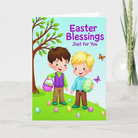 Gelukkig Voorjaar Vrienden Kaart (Voorkant)