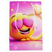 Gelukkig voorstel medium cadeauzakje (Voorkant)