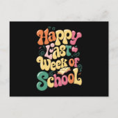 Gelukkig vorige week van schoolleraren leerlingen  briefkaart (Voorkant)