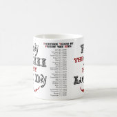 Gelukkig vrijdag de 13de Mok (Center)