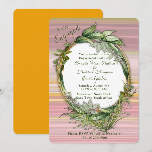 Gelukkig vrolijk optimisme abstract kaart (Voorkant / Achterkant)