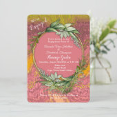 Gelukkig vrolijk optimisme abstract kaart (Staand voorkant)