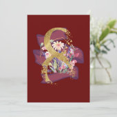 Gelukkig vrouwendag wenskaart (Staand voorkant)