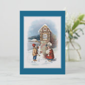 gelukkig Wenskaart Nieuwjaar Kaart (Staand voorkant)