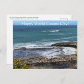 Gelukkig Wereld Oceans Dag! Briefkaart (Voorkant / Achterkant)