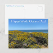 Gelukkig Wereld Oceans Dag! Briefkaart (Voorkant / Achterkant)