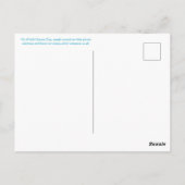 Gelukkig Wereld Oceans Dag! Briefkaart (Achterkant)