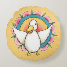 Gelukkig Yaneshwari rond kussen