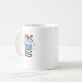 Gelukkig Zebra Koffiemok (Voorkant links)