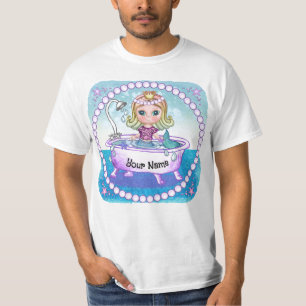 Gelukkig Zeemeermin Bad T-Shirt