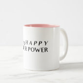 Gelukkig zijn is mijn superkracht Mok (Voorkant rechts)