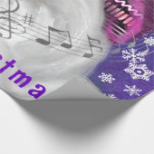 Gelukkig zingen kabouter kerst inpakpapier (Hoek)