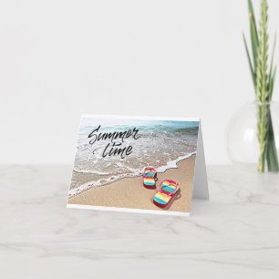 GELUKKIG **ZOMERTIJD VERJAARDAG** VOOR U KAART